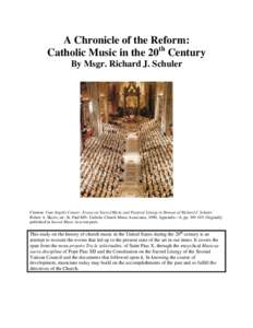 Gregorian chant / Pope Pius X / Joseph Pothier / Liturgical music / Liturgical Movement / Lorenzo Perosi / Roman Gradual / Church Music Association of America / Solesmes Abbey / Christianity / Chants / Catholic music