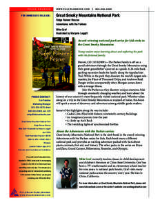 press release  for immediate Release: www.fulcrumbooks.com