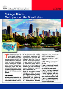 U.S. CITIES  Embassy of the United States of America Chicago, Illinois: Metropolis on the Great Lakes