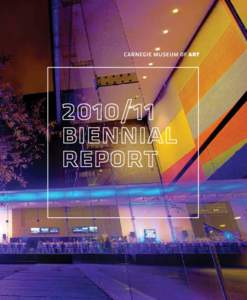carnegie museum ofart[removed]biennial report  1
