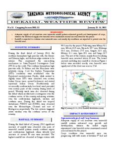 Microsoft Word - Weather_Review_21-31_January_2012.doc