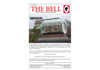 SPRING[removed]THE BELL TWENTY–FIFTH YEAR OF PUBLICATION  SHIPSHAPE