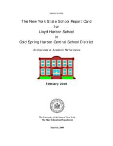 [removed]The New York State School Report Card for Lloyd Harbor School in