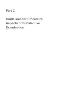 Guidelines for Examination in the European Patent Office