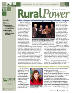 National Rural Electric Cooperative Association / Cooperative / Consumer cooperative / Touchstone Energy / Structure / Marketing / Business models / Utility cooperative / Business