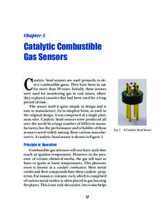Chapter  3 Catalytic Combustible Gas Sensors