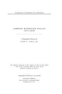 Area studies / A. Ledyard Smith / Viru Valley / William Duncan Strong / Alfred Tozzer / Archaeology / Willey / Altar de Sacrificios / Maya civilization / Mayanists / Americas / Gordon Willey