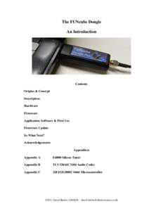 Software protection dongle / Receiver / USB flash drive / Low-noise amplifier / Computer hardware / Firmware / Universal Serial Bus