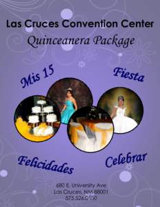 Las Cruces Convention Center  Quinceanera Package 5 1 is