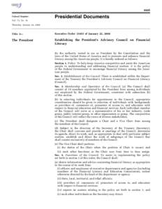 4445  Presidential Documents Federal Register Vol. 73, No. 16