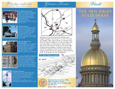 Trenton /  New Jersey / United States Capitol / Old Barracks Museum / New Jersey / State governments of the United States / New Jersey State House