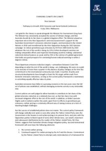 Emissions trading / Climate change mitigation / Economics of global warming / Individual and political action on climate change / United Nations Framework Convention on Climate Change / Low-carbon economy / Kyoto Protocol and government action / Carbon Pollution Reduction Scheme / Climate change policy / Environment / Climate change