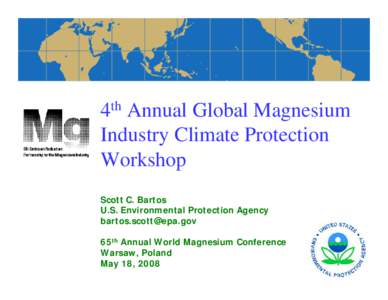 4th Annual Global Magnesium Industry Climate Protection Workshop