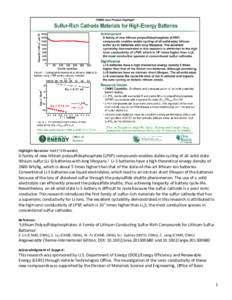 Microsoft PowerPoint - CNMS_highlight_LPSP_cathode_materials_v2-BRS.pptx