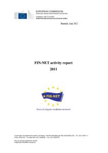 FIN-NET activity report 2011