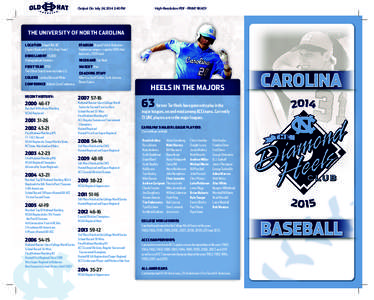 ACC Baseball Tournament / Roy Williams / Clemson Tigers baseball / Atlantic Coast Conference / NCAA Division I Baseball Championship / Sports in the United States