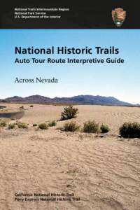 Mormon Trail / California Trail / American Old West / Jefferson Territory / Bartleson–Bidwell Party / Central Overland Route / Interstate 80 in Nevada / Nevada / Black Rock Desert / Historic trails and roads in the United States / Western United States / Oregon Trail