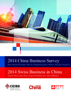 China Business Survey[removed]China Business Survey Juan Antonio Fernandez | Bin Xu | Dongsheng Zhou | Maria J. Puyuelo | Junjun Li