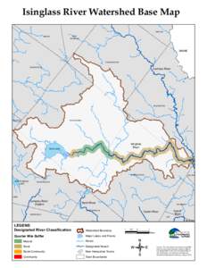 Isinglass River Watershed Base Map MILTON ALTON NEW DURHAM