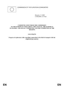 Transport in Azerbaijan / Transport in Georgia / Transport in Kazakhstan / Transport in Romania / TRACECA / Trans-European Transport Networks / European Neighbourhood Policy / European Union / Committee of the Regions / Europe / Transport / Politics of the European Union