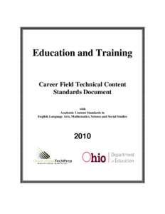 Microsoft Word - EducationTraining Tech Content Standards.doc