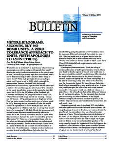 L&O Bulletin Vol 13 (2), June 2004