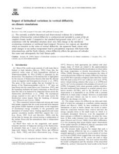 Click Here JOURNAL OF GEOPHYSICAL RESEARCH, VOL. 114, C01010, doi:2008JC005030, 2009  for