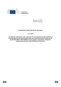 EUROPEAN COMMISSION Brussels, [removed]C[removed]final