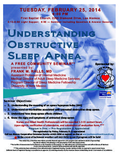 Nervous system / Sleep apnea / Obstructive sleep apnea / Sleep / Apnea / Sleep disorders / Biology / Health