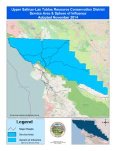 Upper Salinas-Las Tablas Resource Conservation District Service Area & Sphere of Influence Adopted November 2014 Pacific Ocean