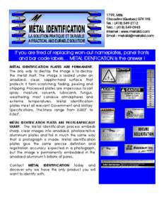 Anodizing / Coatings / Electrolysis / Nameplate / Aluminium / Chemistry / Matter / Corrosion prevention