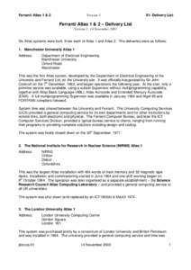 Software engineering / Programming language theory / Atlas / Autocode / Titan / Ferranti / CPL / ALGOL / David W. Barron / Computing / Procedural programming languages / University of Cambridge Computer Laboratory