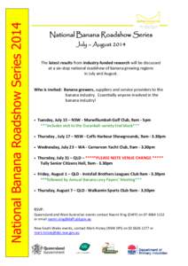 Microsoft Word - Banana Roadshow notice and program_june 2014_full program