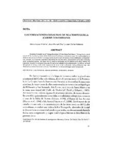 Las formaciones coralinas de Isla Tortuguilla (Caribe colombiano) / Mateo López Victoria; Juan Manuel Díaz y Juan Carlos Márquez  