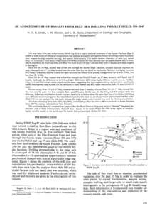 Basalt / Structure of the Earth / Mantle plume / ZR / Abundance of the chemical elements / Chemical element / Monzogranite / Geology / Volcanic rocks / Igneous petrology