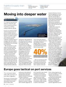 www.fairplay.co.uk  > Bechtel: Novel idea to help improve west African shipping