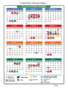 Coastal Pines Technical College[removed]ACADEMIC CALENDAR JULY 14 S  6
