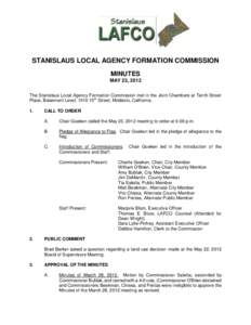 Stanislaus County /  California / Modesto /  California / The Modesto Bee / Turlock /  California / California / Geography of California / Local Agency Formation Commission / Local government in California