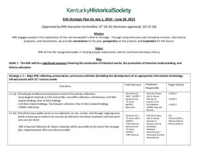 Frankfort /  Kentucky / Kentucky Historical Society / KHS