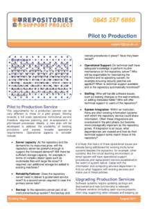 Microsoft Word - Layout_Pilot to Production.doc