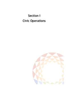 Section I Civic Operations 2015 FINANCIAL PLAN  CIVIC OPERATIONS