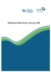   Radiological Habits Survey: Dounreay, 2008 This page has been intentionally left blank
