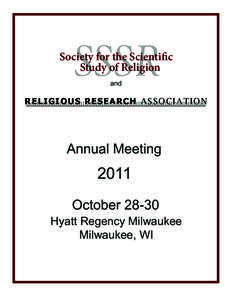 SSSR  Society for the Scientific Study of Religion and
