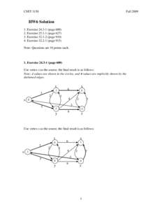 CSETFall 2009 HW6 Solution 1. Exercisepage 600)