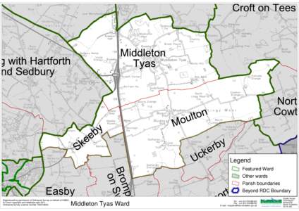 Croft on Tees  Middleton Tyas  g with Hartforth