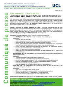 campus open days UCL-reddot