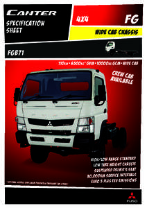 4x 4  specification sheet FGB71