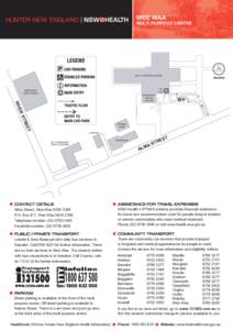 WEE WAA MULTI PURPOSE CENTRE H MULTI PURPOSE CENTRE