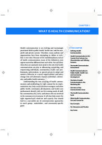 Health communication / Behavior change / Health education / Health equity / Social marketing / Communication / Public health / Gary L Kreps / Behavior Change Communication / Health / Medicine / Health promotion