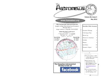 Hawaiian Astronomical Society: Event Calendar - Night Sky Network